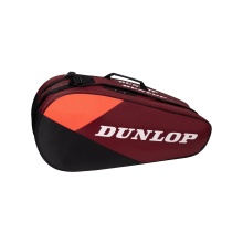 Dunlop Racketbag CX Club (Schlägertasche) 2024 rot/schwarz 10er - 2 Hauptfächer